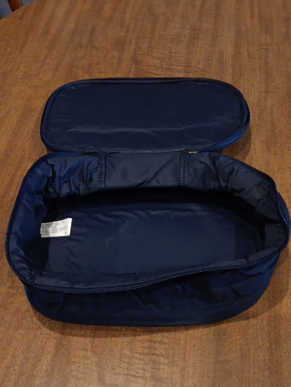 Navy Travel Cosmetic Toiletry Bag